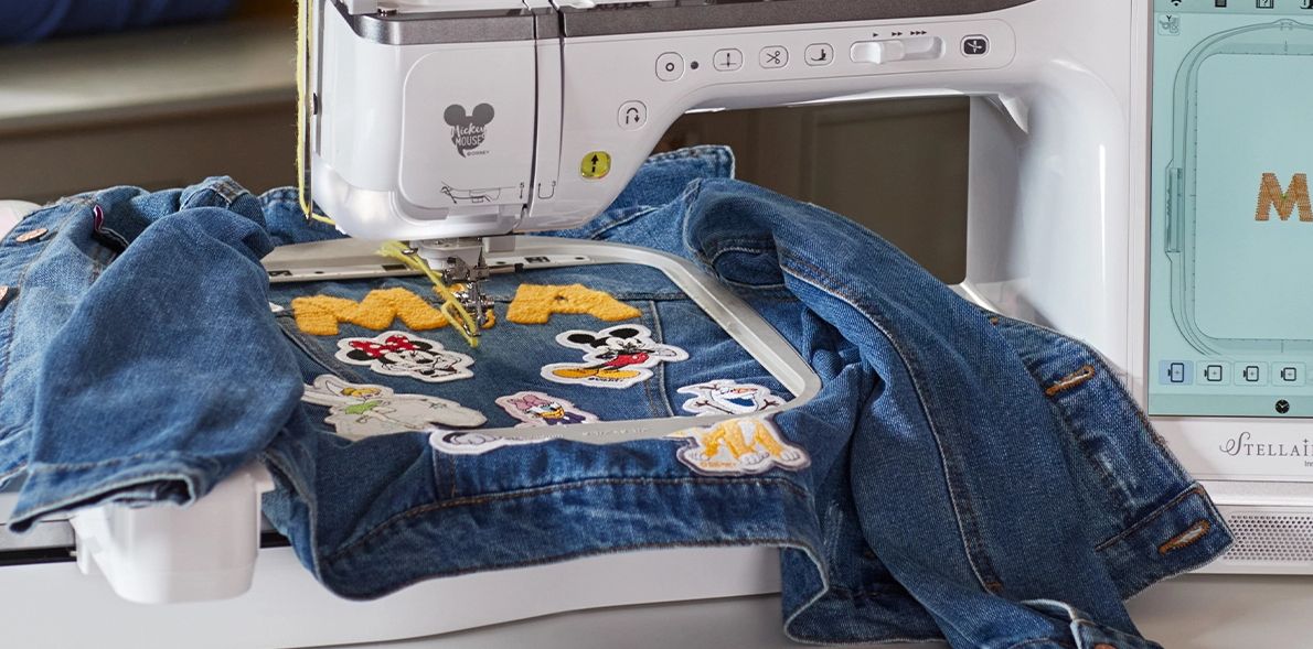 Brother Stellaire XE2 Stickmaschine mit LED-Pointer & Disney